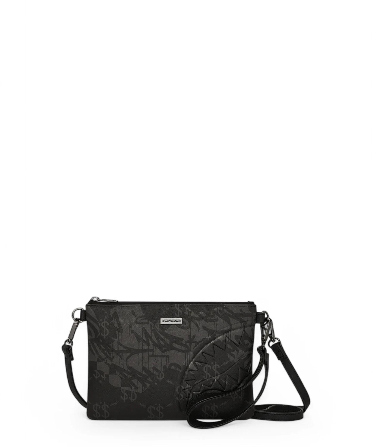 sprayground check pochette