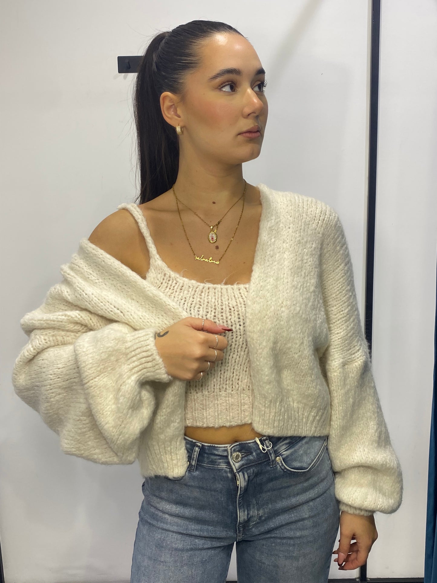 isabel twin set boucle