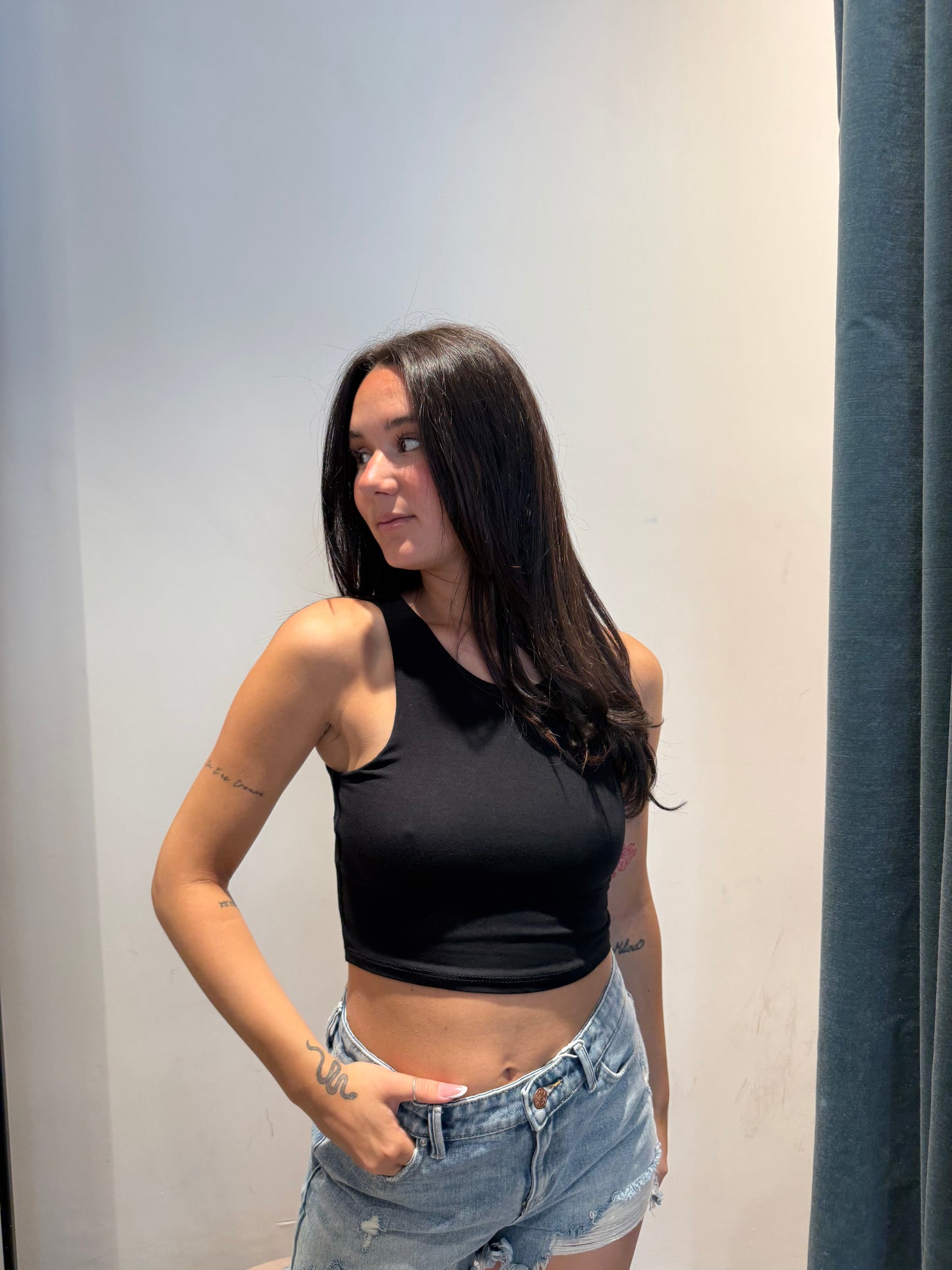 isabel top crop basic