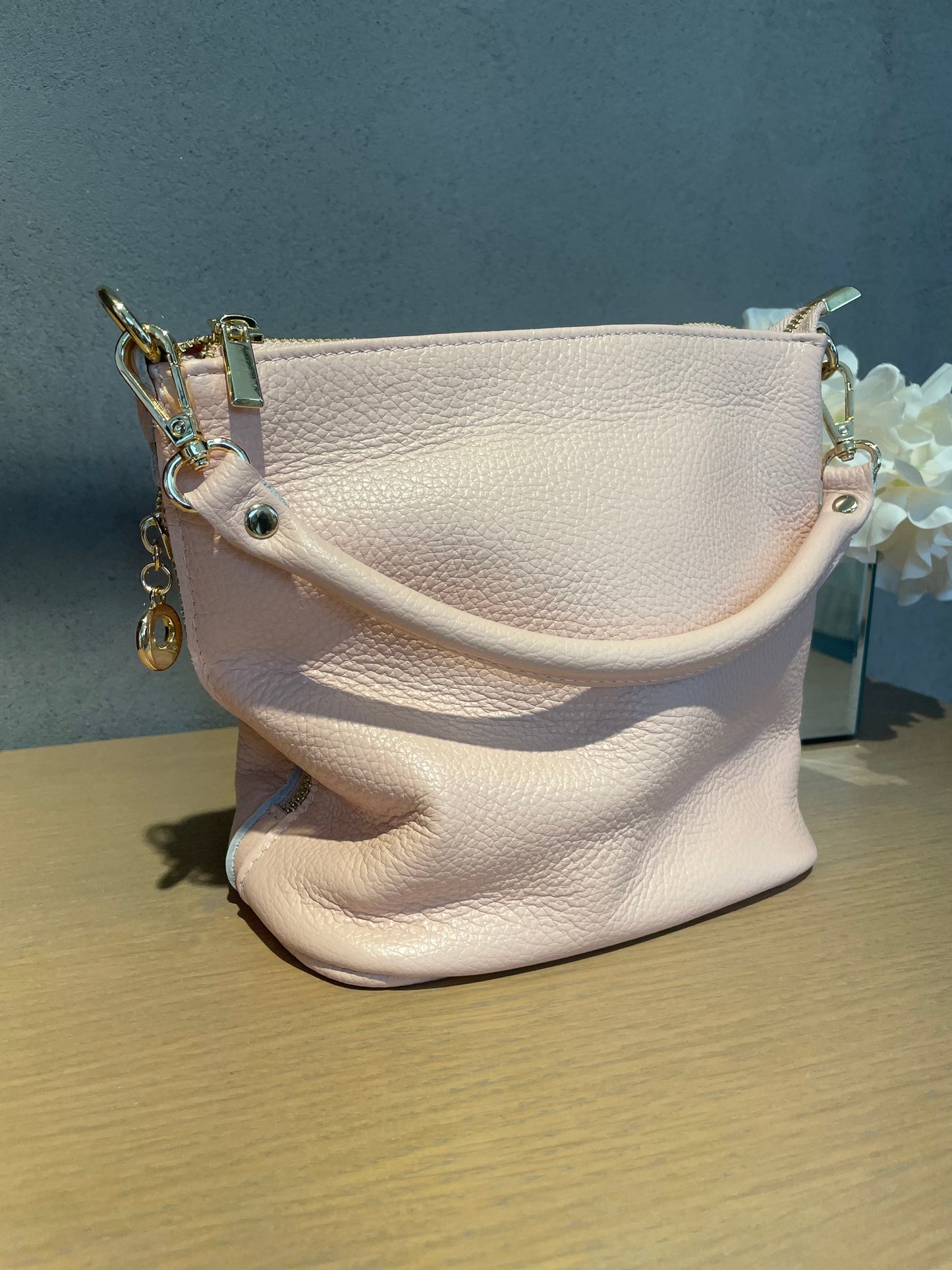 good vibes secchiello zip laterale