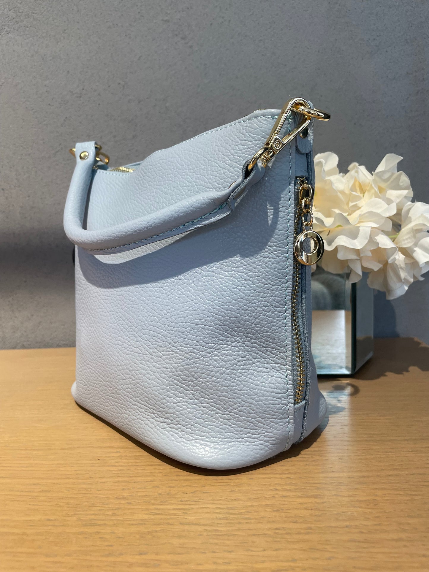 good vibes secchiello zip laterale