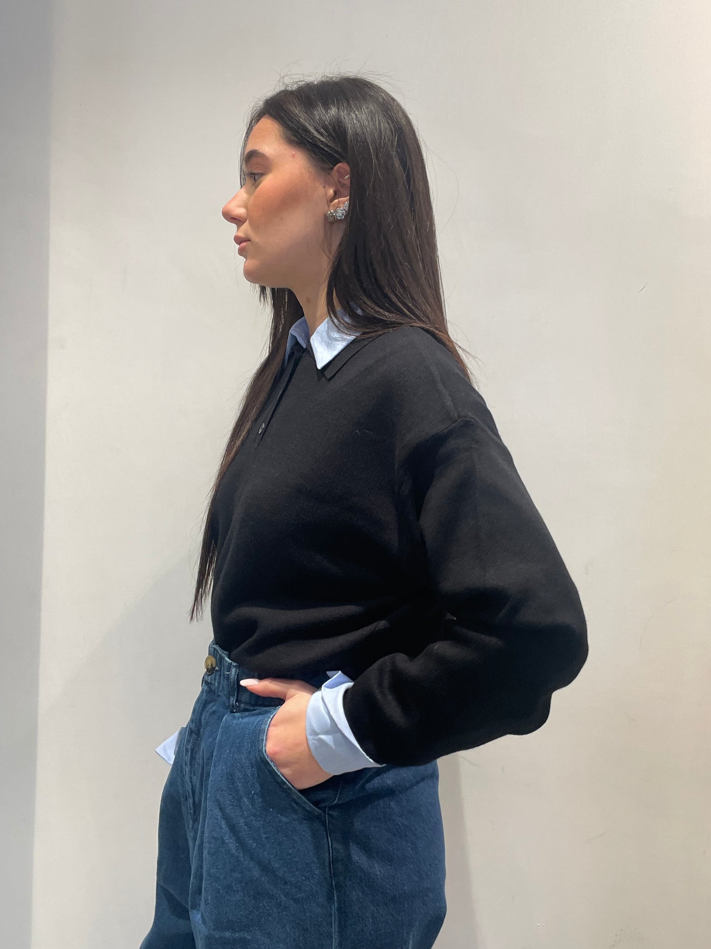 only polo filo crop