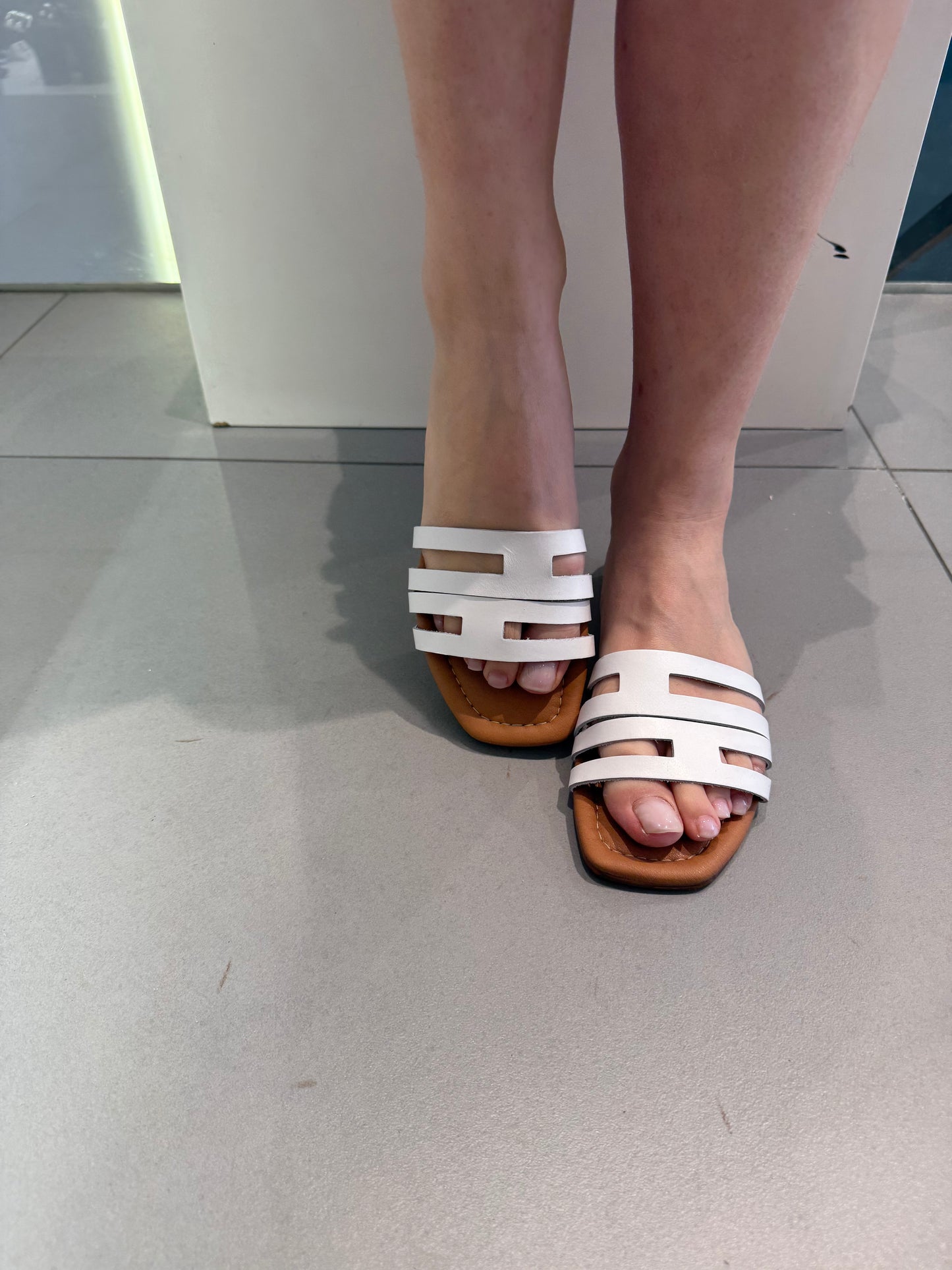 283 sandalo doppia fascia