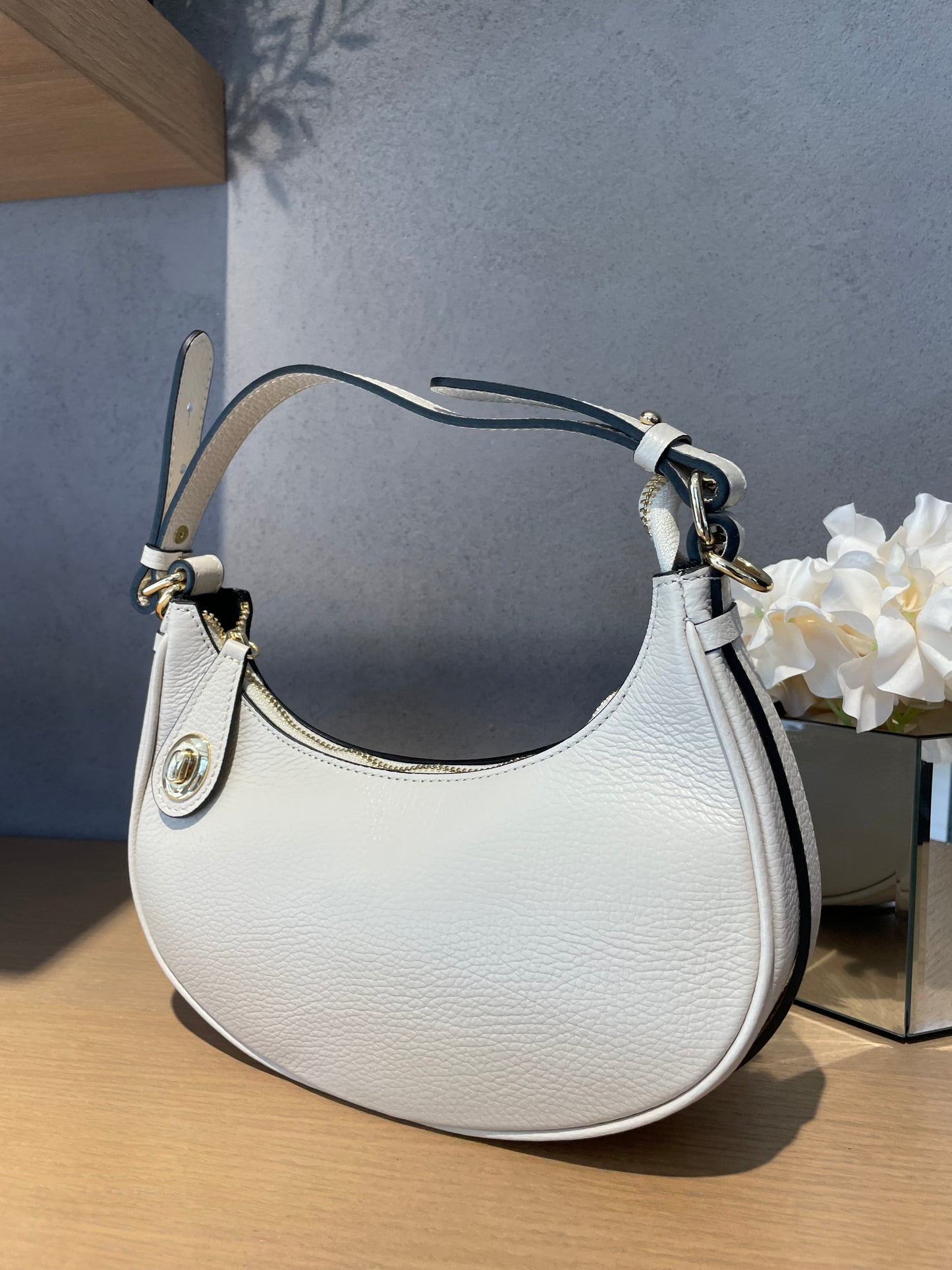 good vibes bag mezza luna gioiello