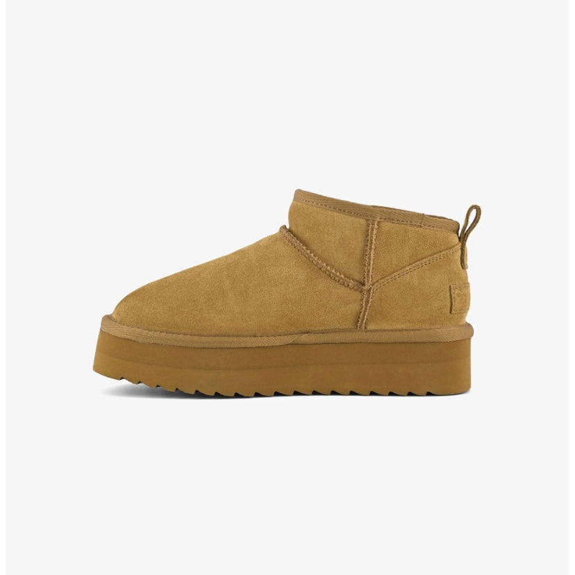 colors platfrom winter boot suede