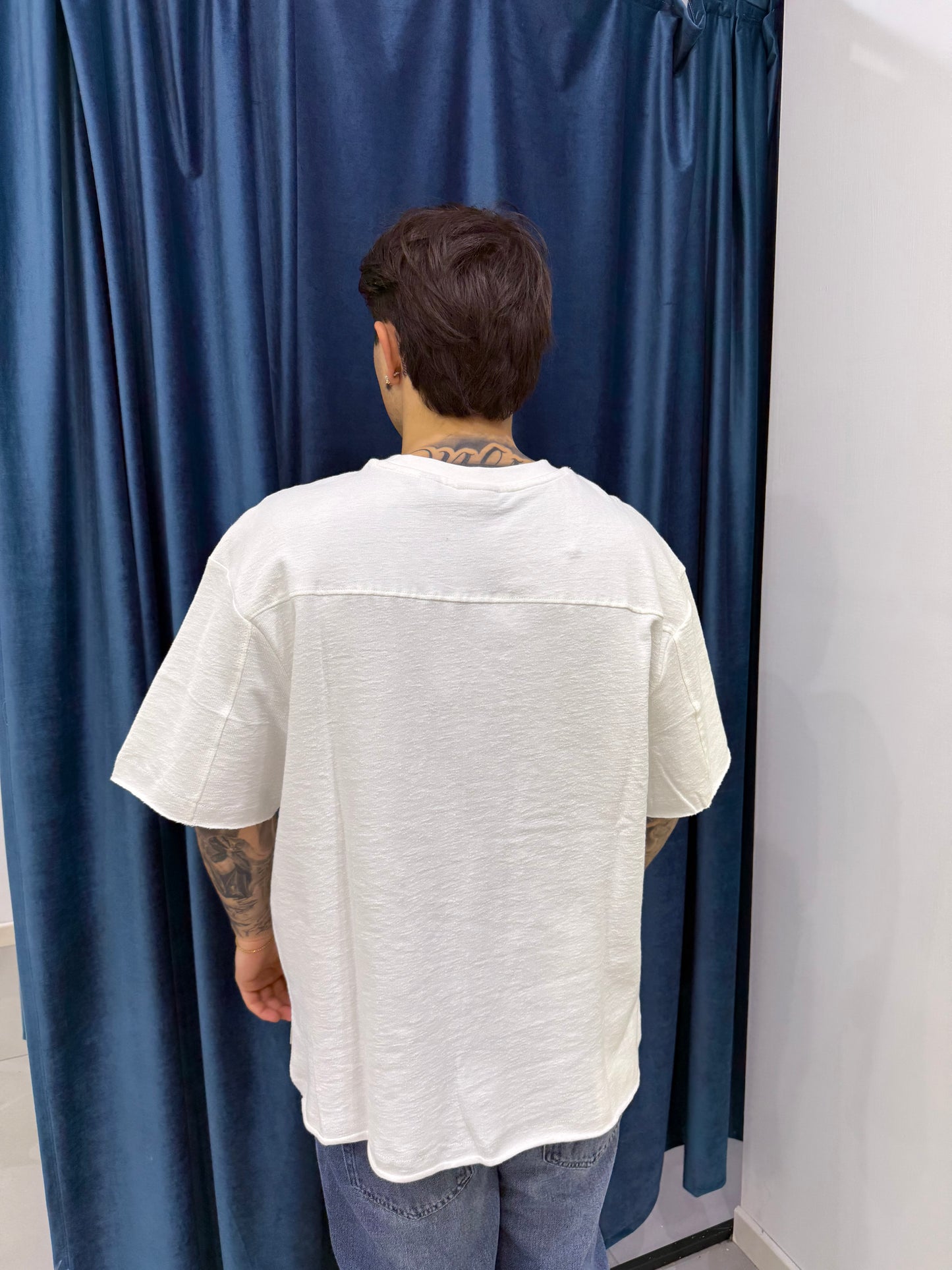 only & sons tshirt bordo senza cucitura