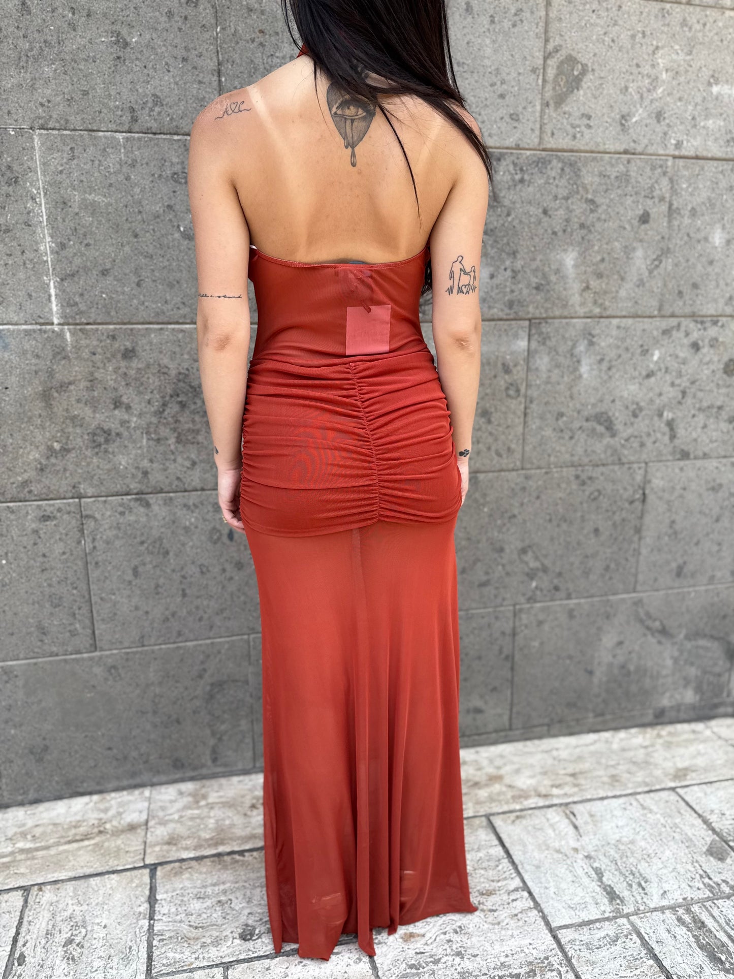 lumina long dress velo