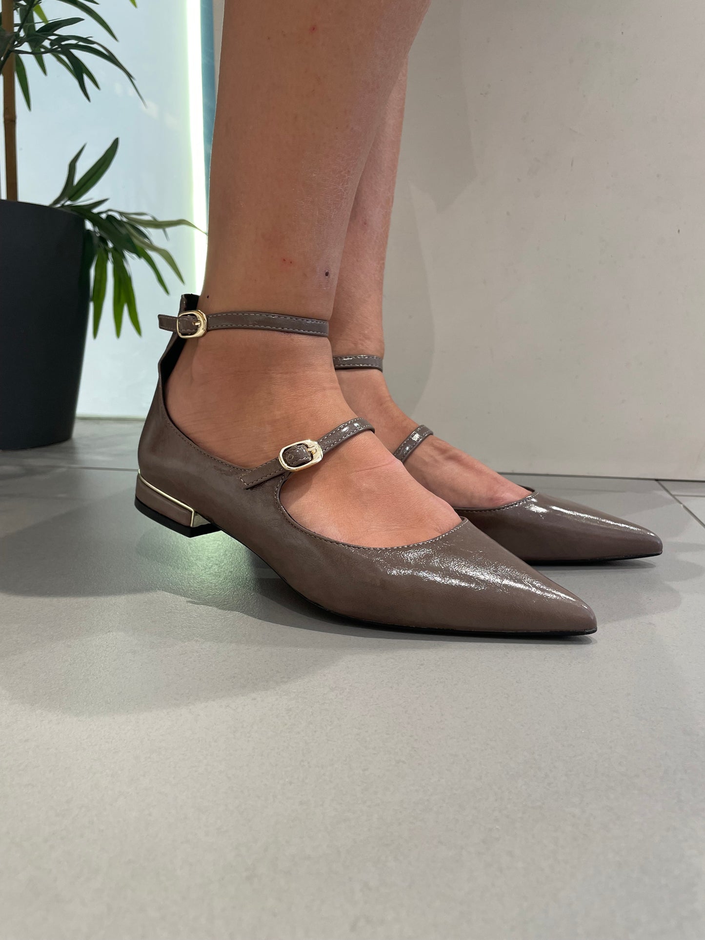 exe ballerina punta fascetta caviglia