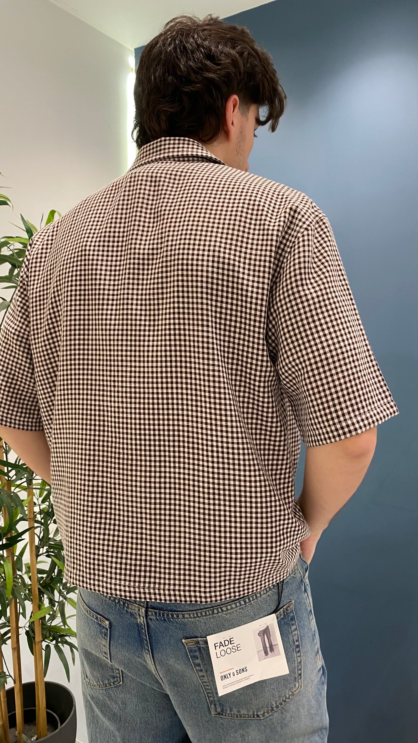 duca camicia quadretti