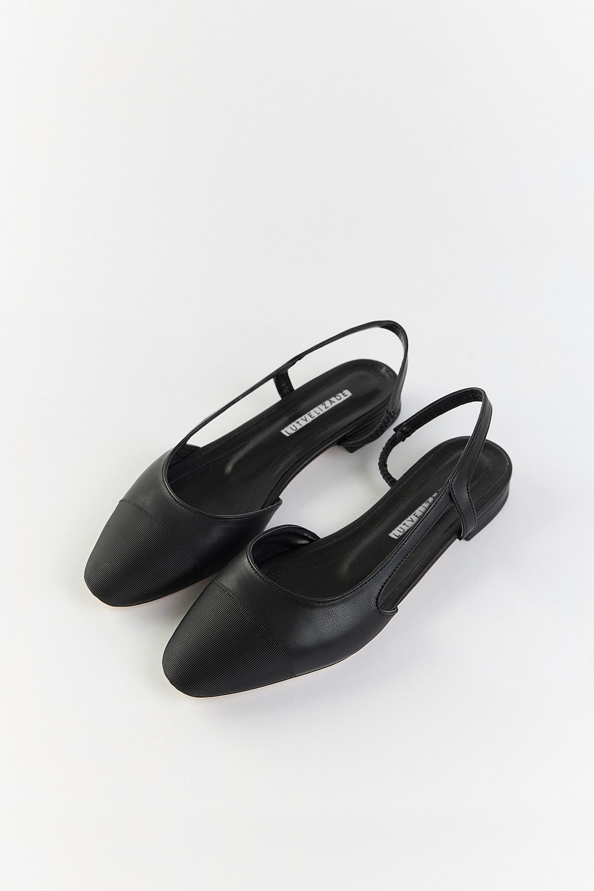 lutvelizade sling back punta tessuto