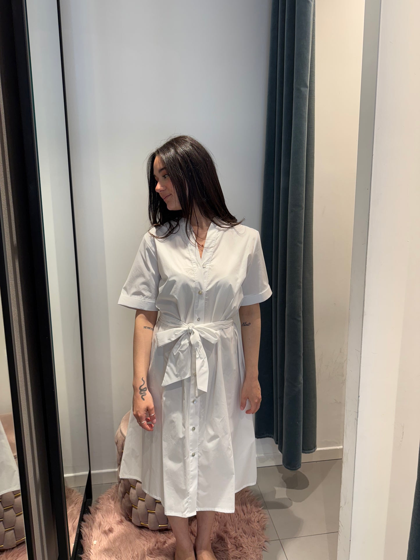 ornella b abito camicia