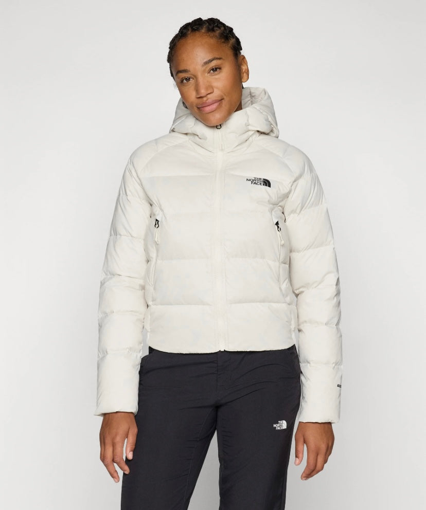 tnf w hyalite down hoodie