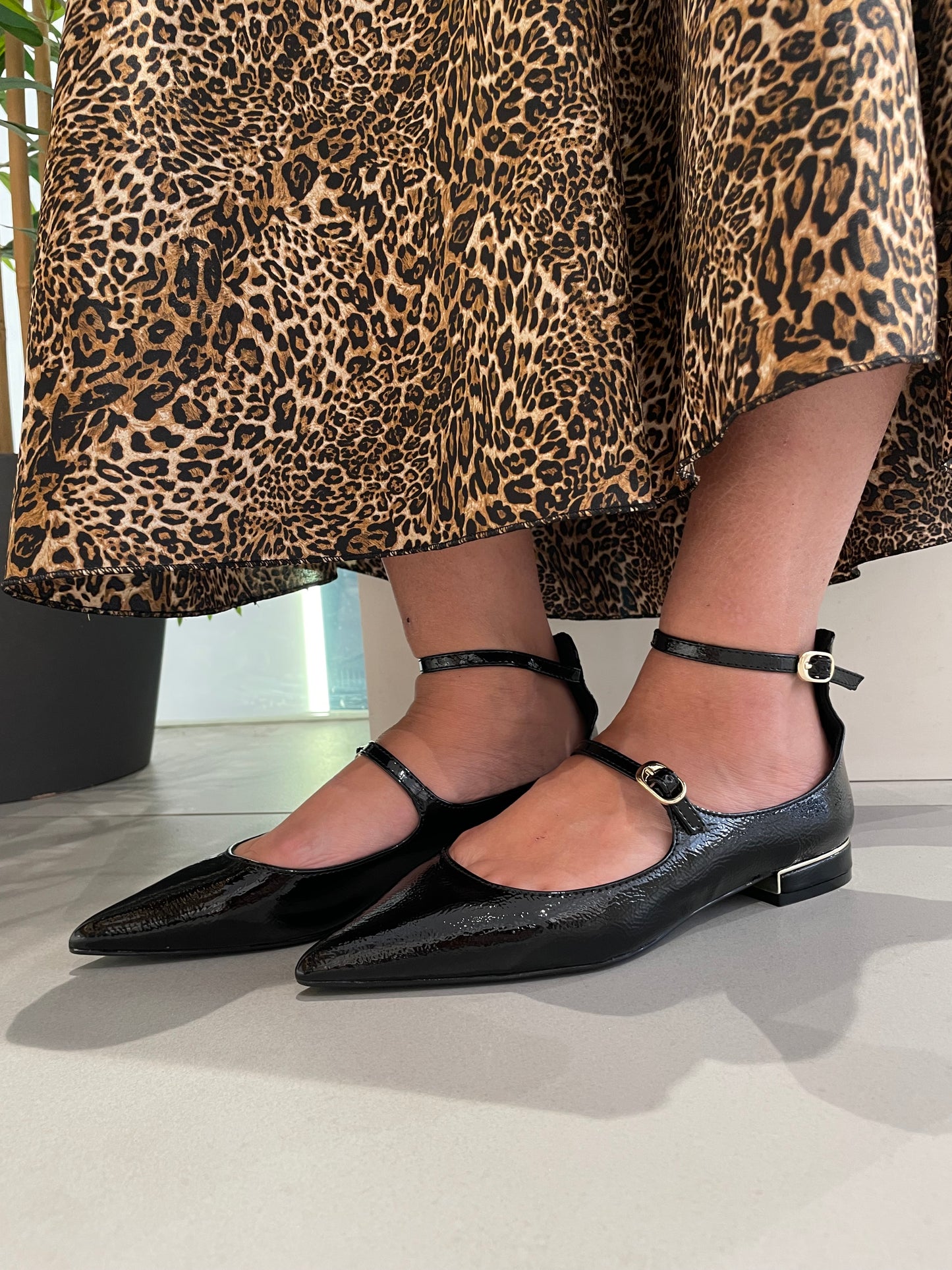 exe ballerina punta fascetta caviglia