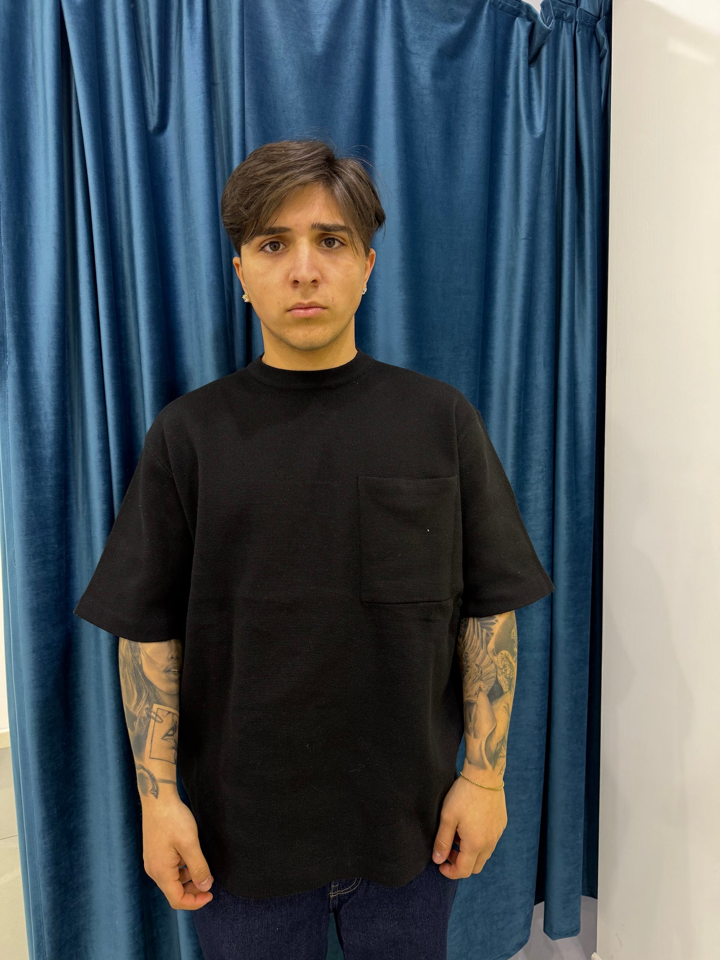 only & sons tshirt filo oversize taschino