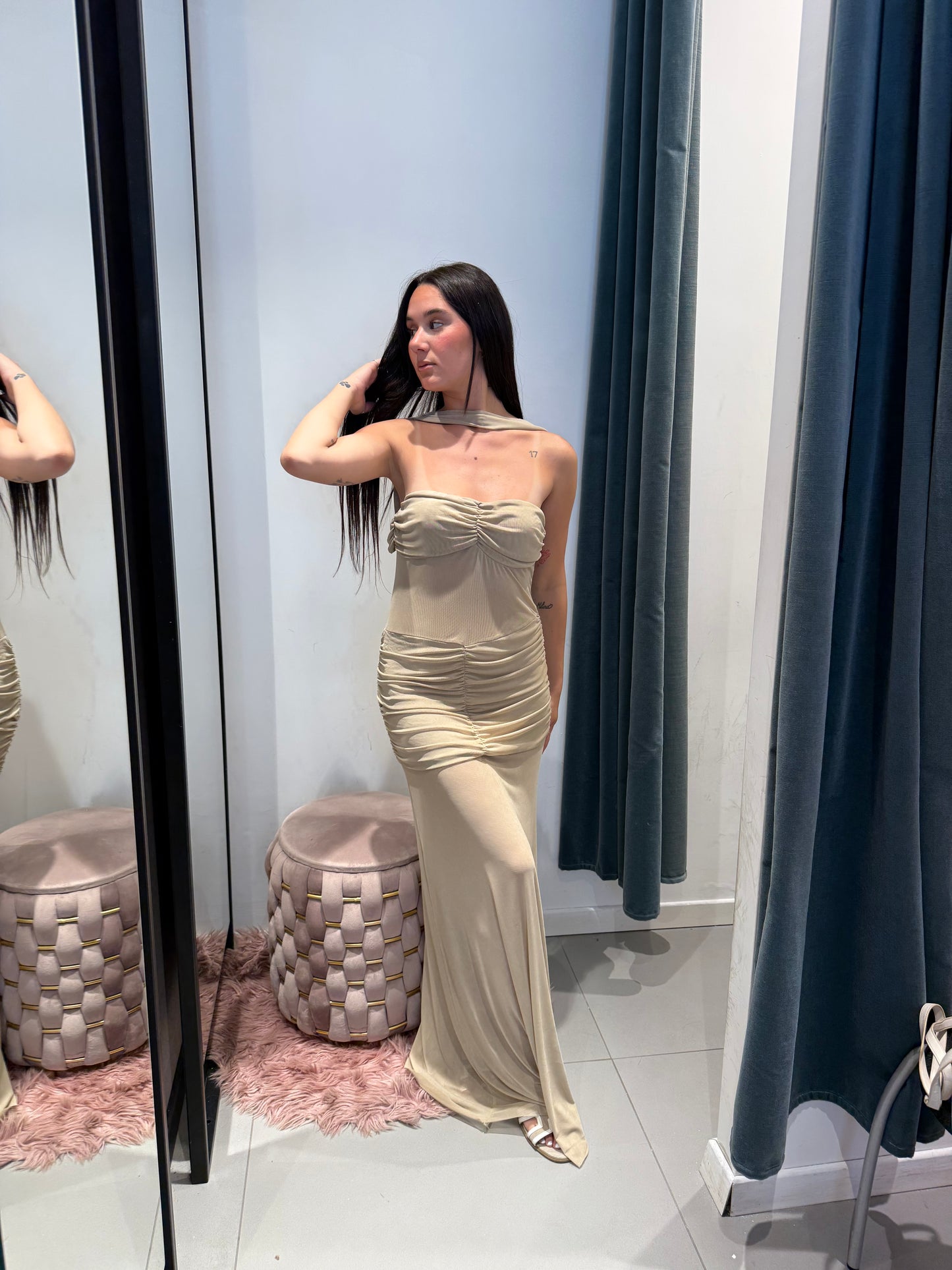 lumina long dress velo