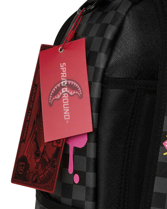sprayground pink panther drippy diamonds