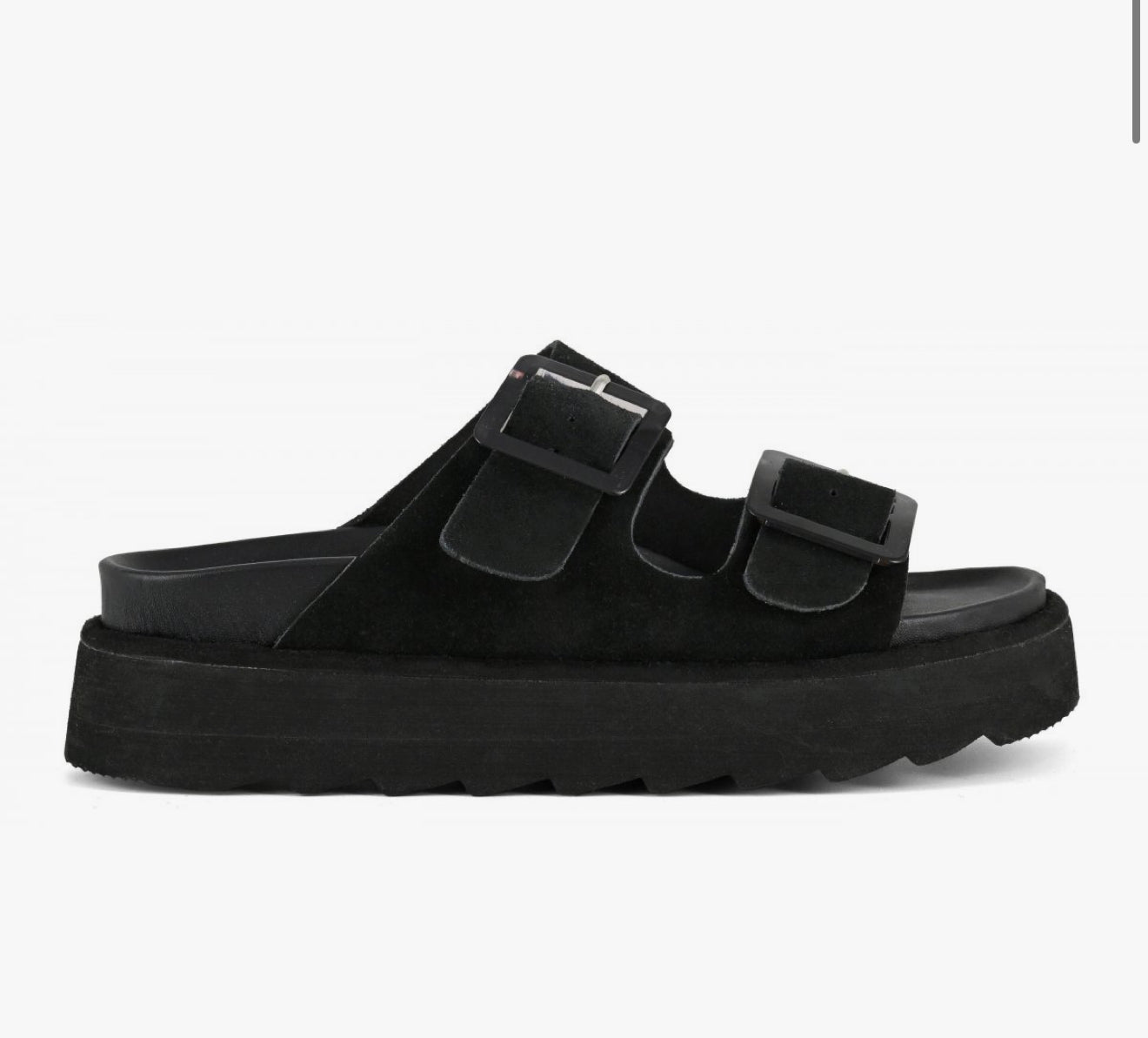 colors sandalo platform in pelle