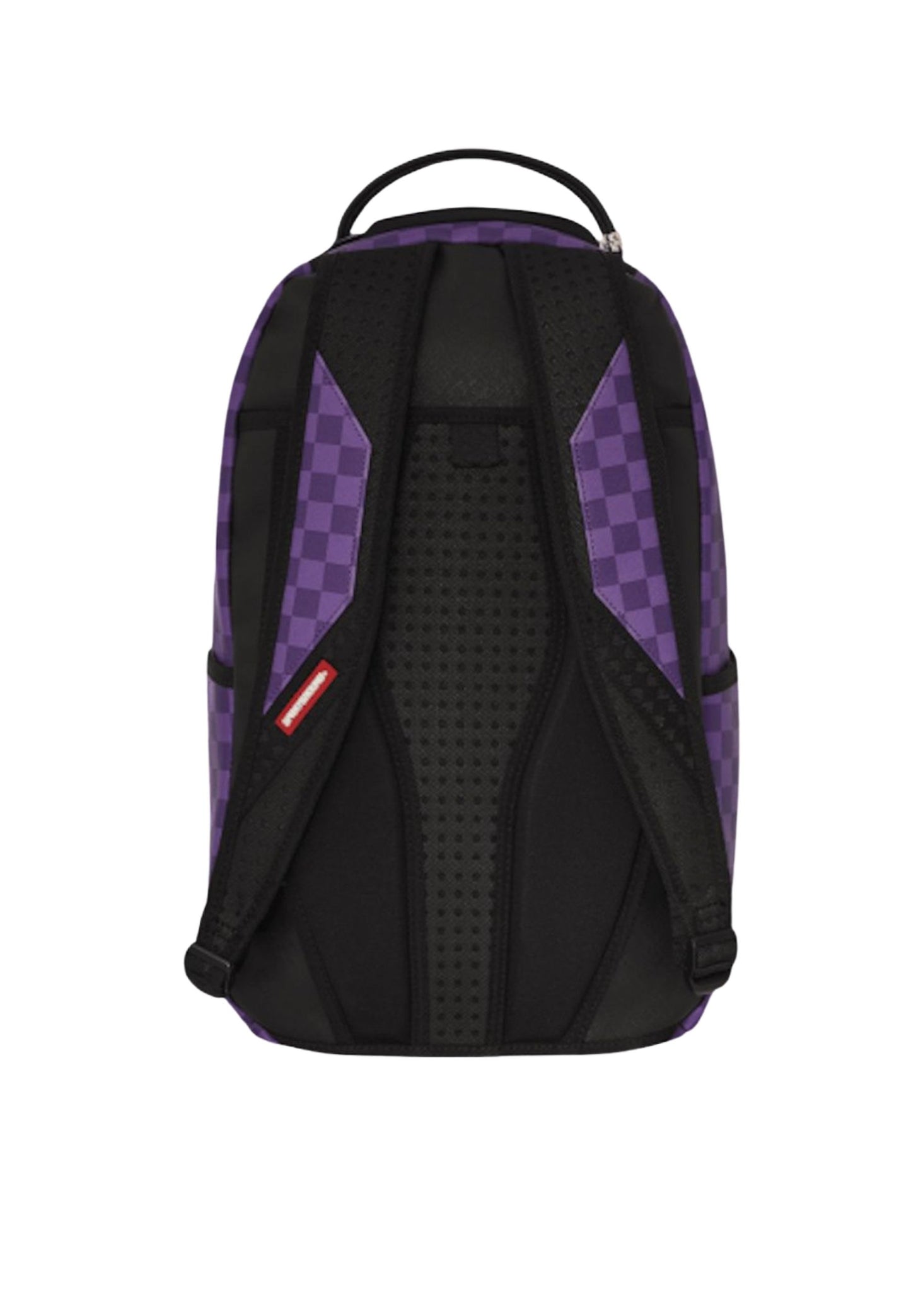 sprayground purple shark in paris backpack