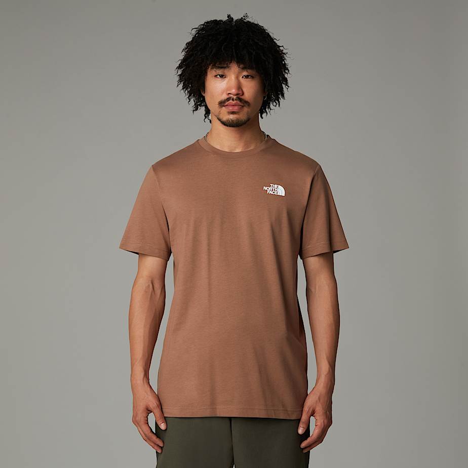 the north face m ss box nse tee