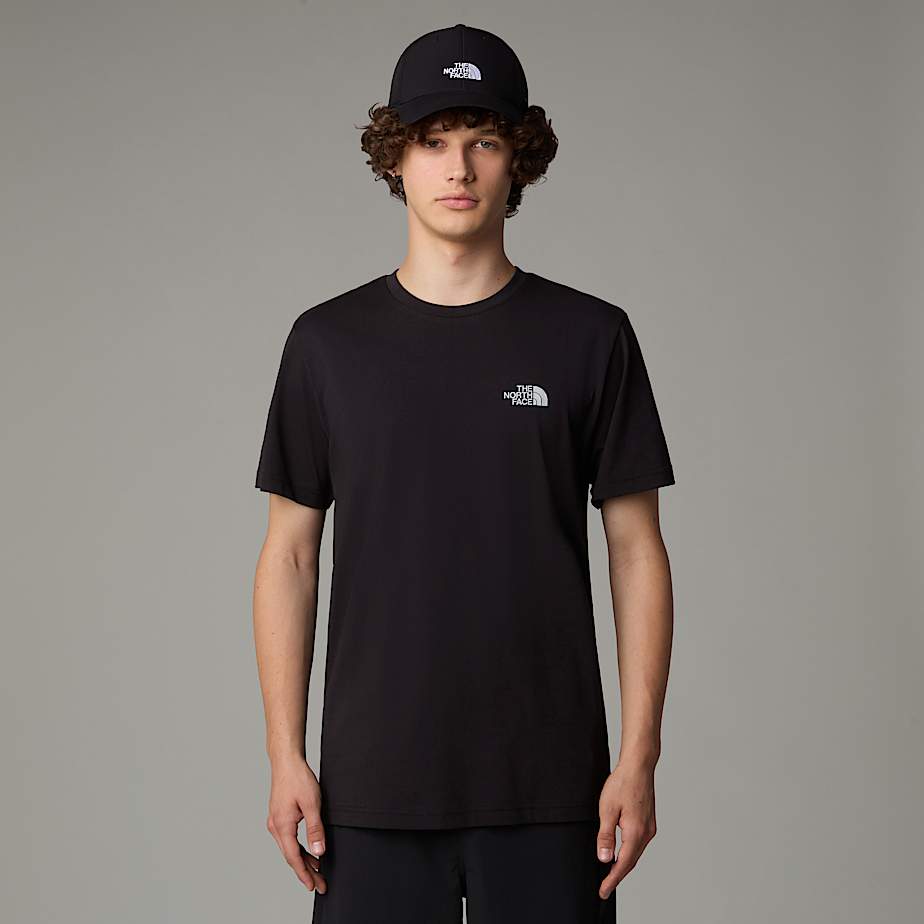 the north face m ss reflective box nse tee