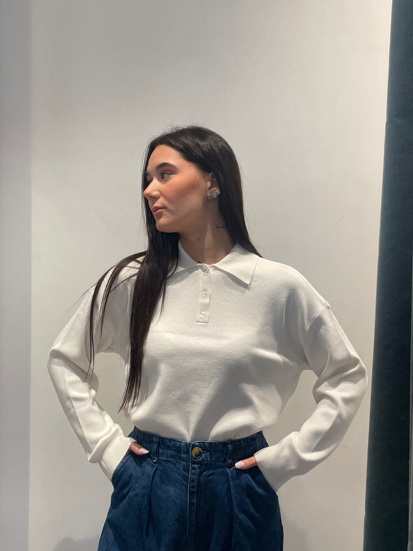 only polo filo crop