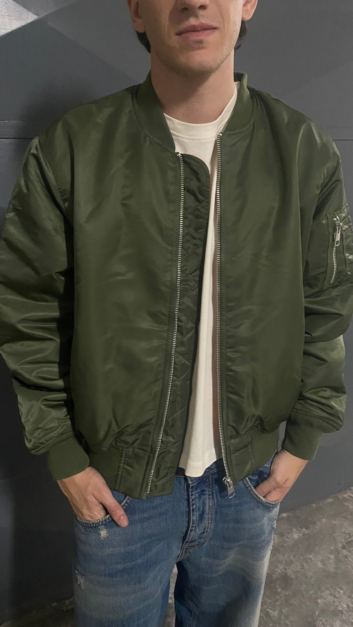 only & sons bomber tasche