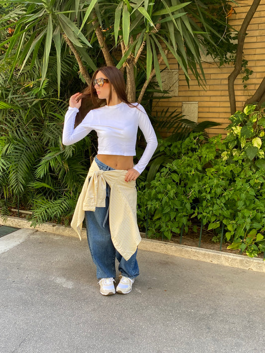 cor01 t-shirt m/l crop