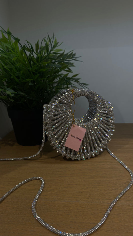 moon bag strass