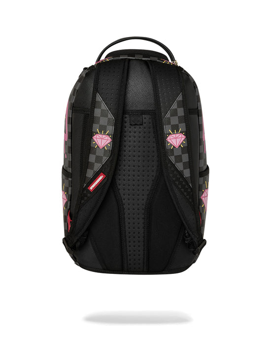 sprayground pink panther drippy diamonds