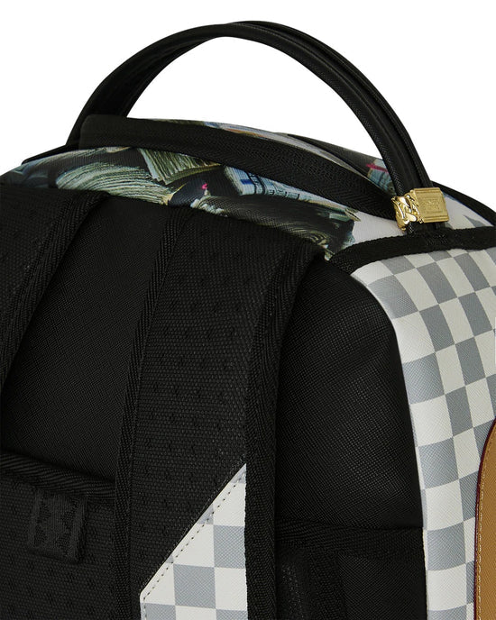 sprayground check full of cash
