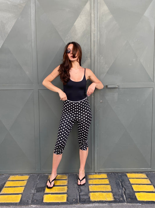 monique leggins 3/4 pois