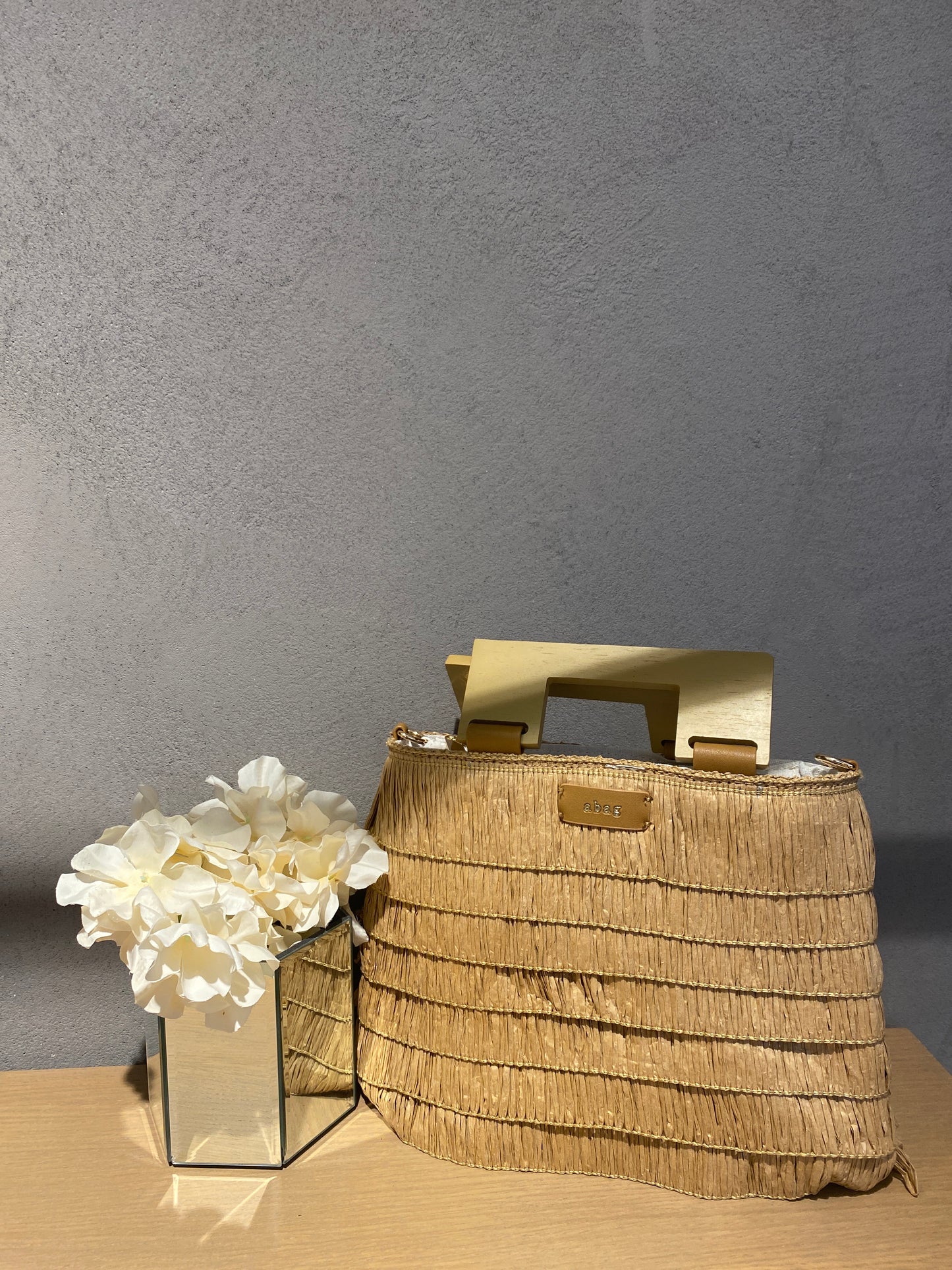 borsa bolsos rafia