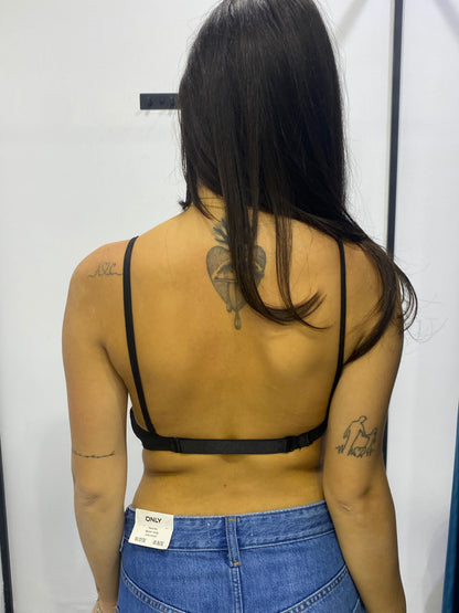 glitter top bustier swarovski