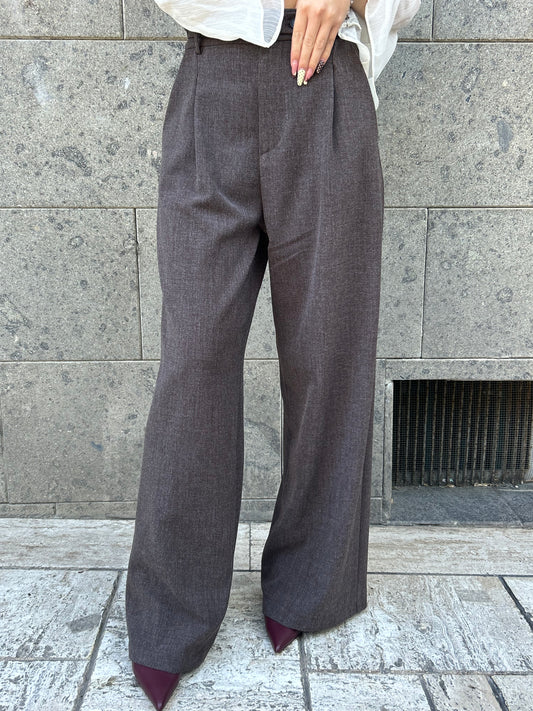 lumina panta palazzo lana