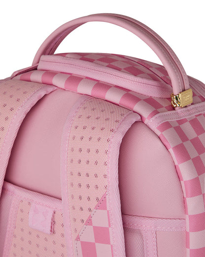 sprayground pink sip patch backpack