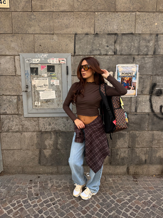 only camicia quadri