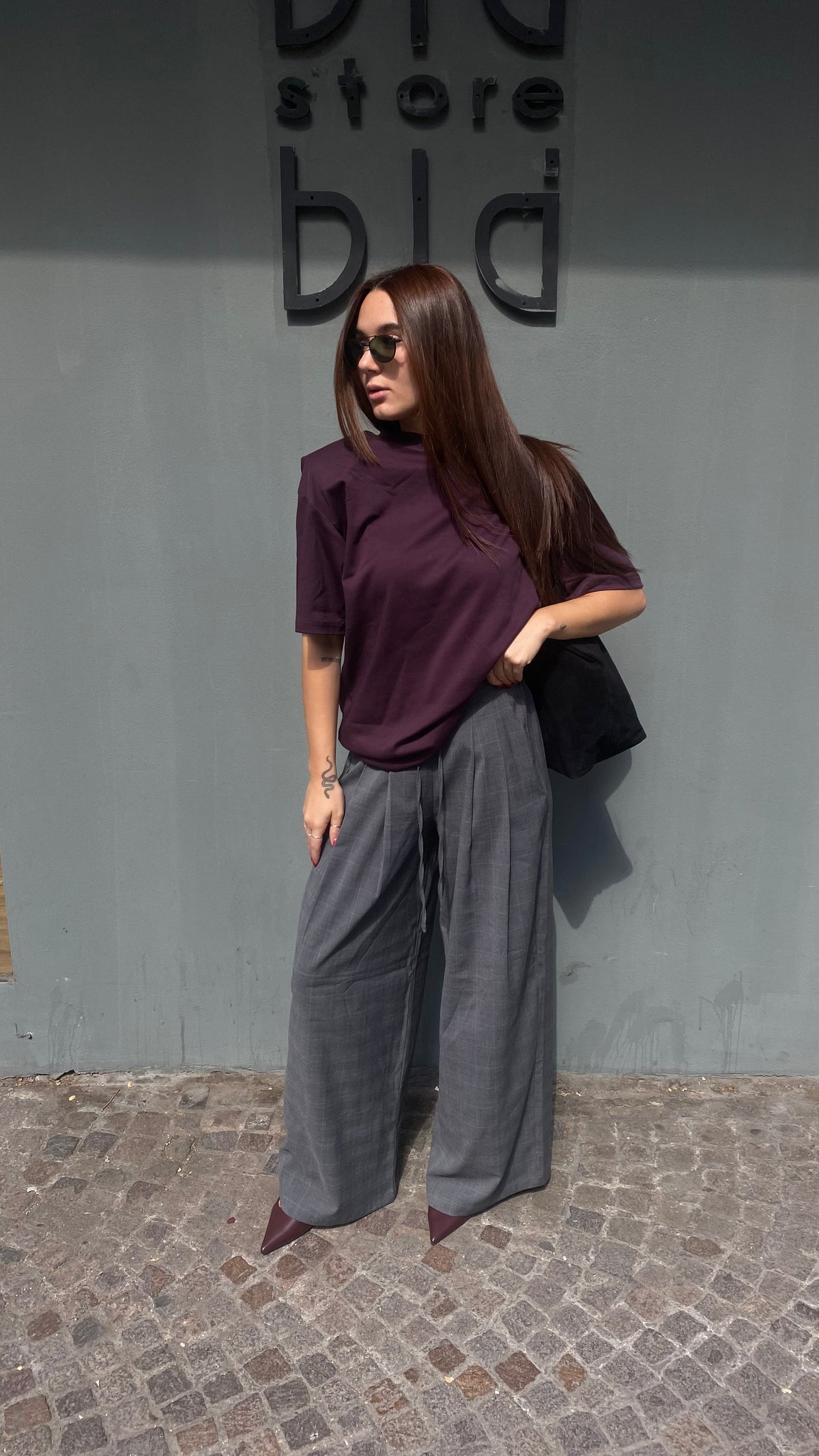 monique t-shirt spalline