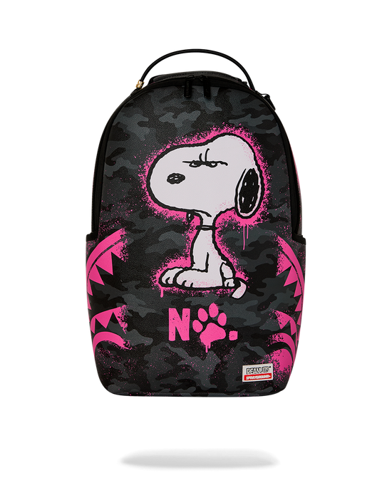 sprayground snoopy pink stencil