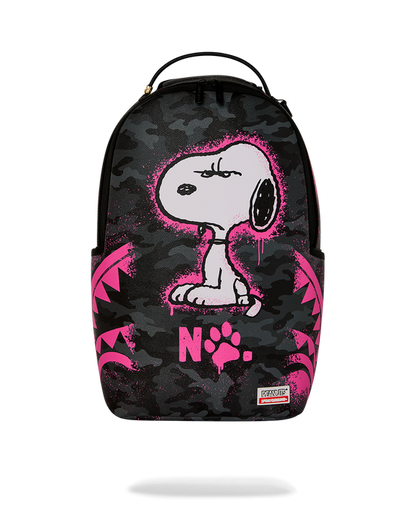sprayground snoopy pink stencil