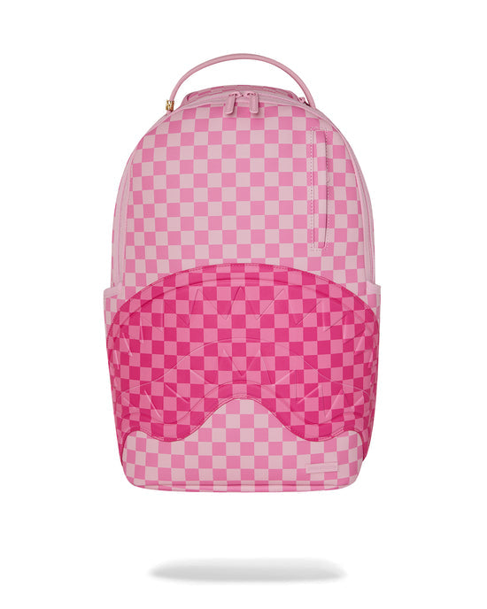 sprayground pink sip patch backpack