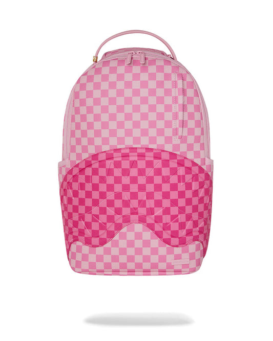 sprayground pink sip patch backpack