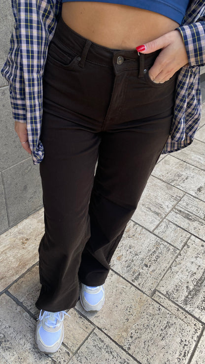 only panta gamba larga