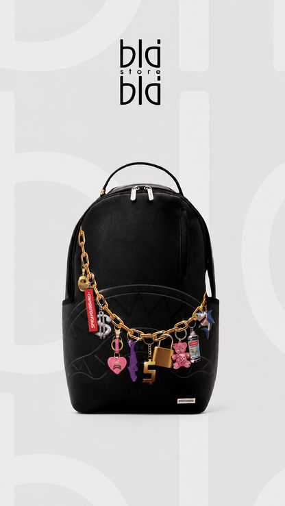 sprayground printed hanging stuff