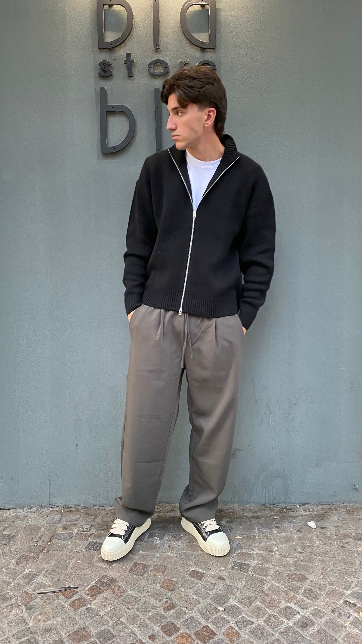only&sons cardigan collo alto