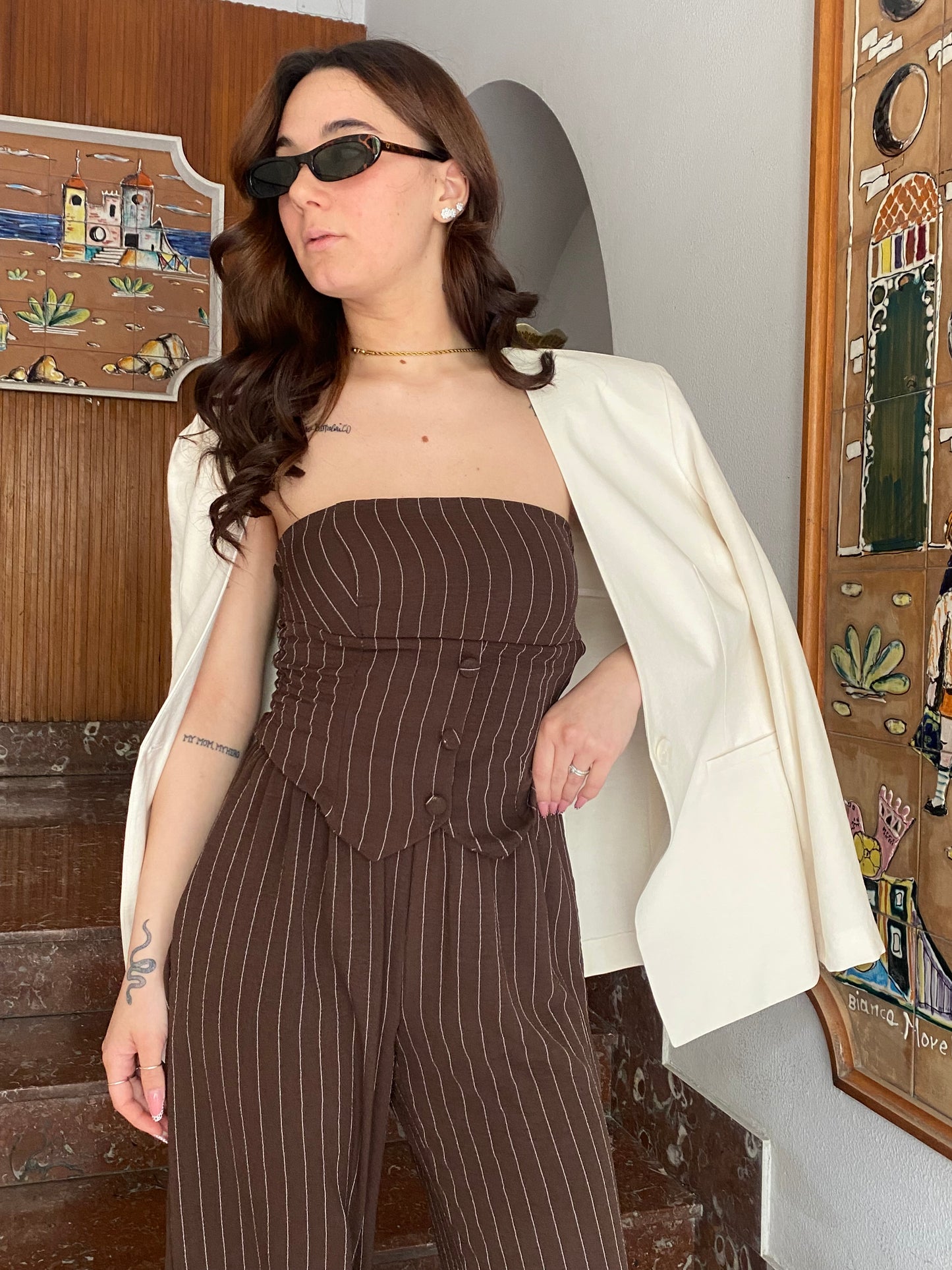 chic cordset gessato