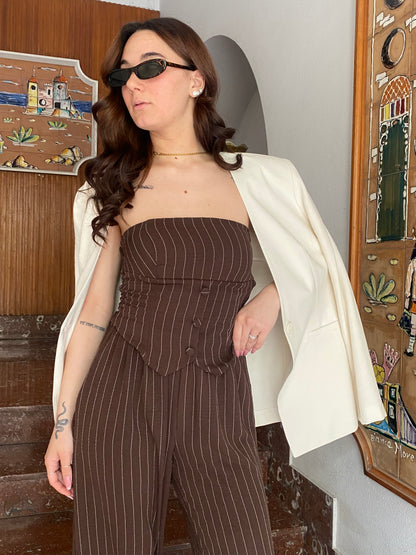 chic cordset gessato