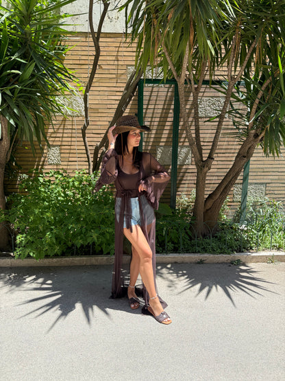 luna kimono velo