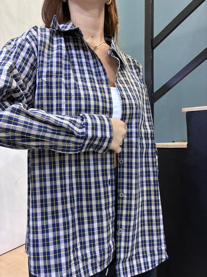 monique camicia quadri taschino