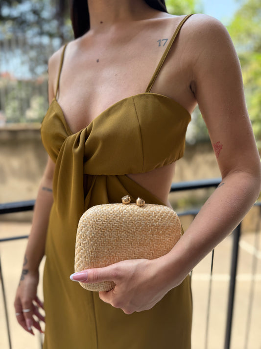 lumina long dress cut out