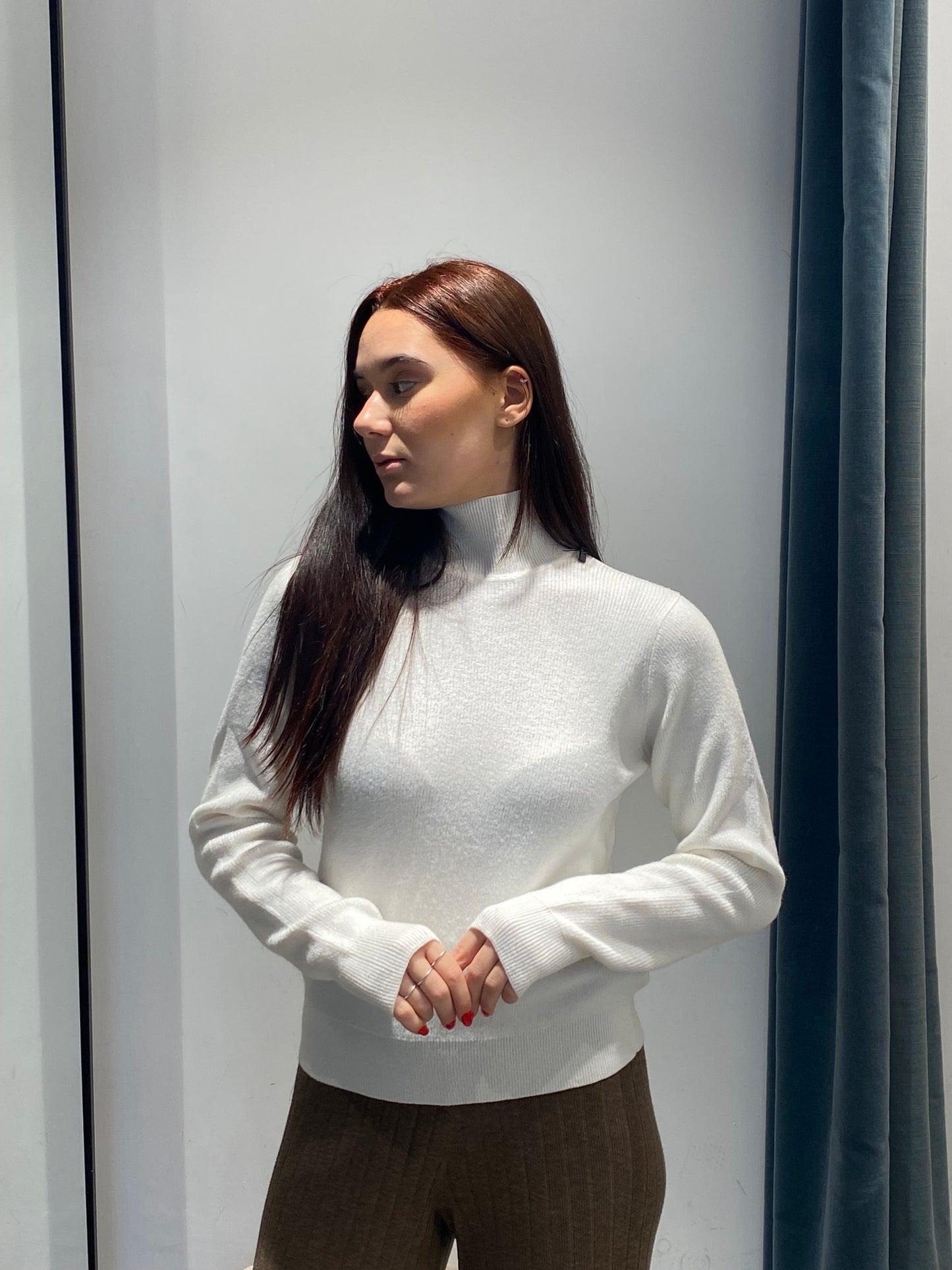 egg pull mezzo collo lurex